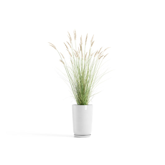 Kukkaruukku Oslo korkea 52cm valkoinen