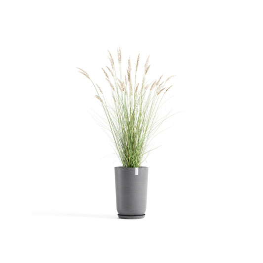 Kukkaruukku Oslo korkea 52cm harmaa