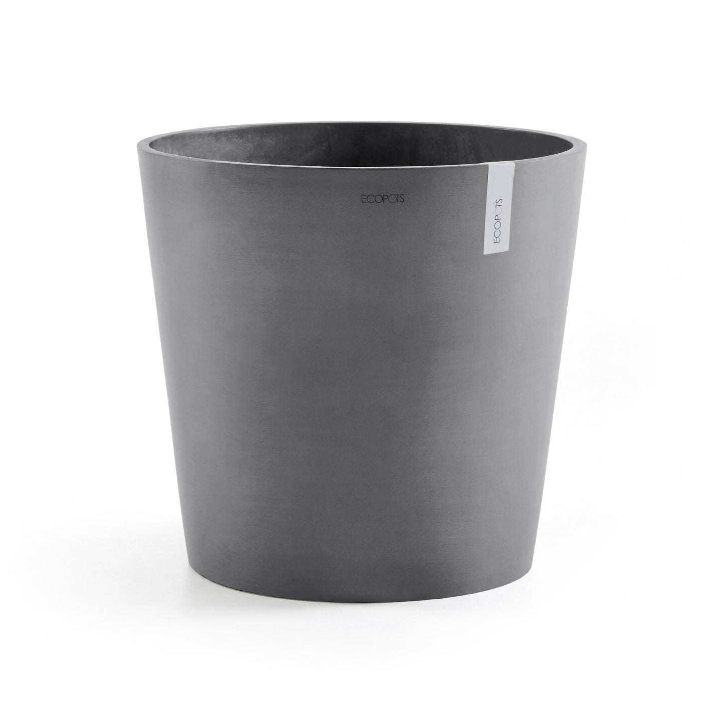 Kukkaruukku - Ecopots - Amsterdam 50cm harmaa - Ecopotskauppa - Uuden aikakauden kukkaruukku