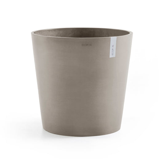 Kukkaruukku - Ecopots - Amsterdam 50cm taupe - Ecopotskauppa - Uuden aikakauden kukkaruukku