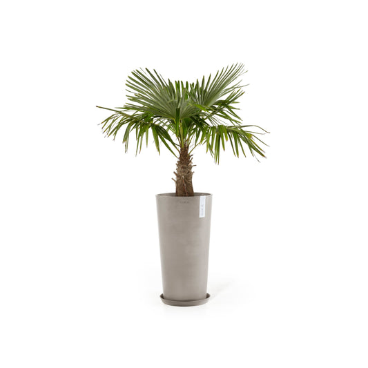 Kukkaruukku - Ecopots - Amsterdam korkea 76cm taupe - Ecopotskauppa - Uuden aikakauden kukkaruukku