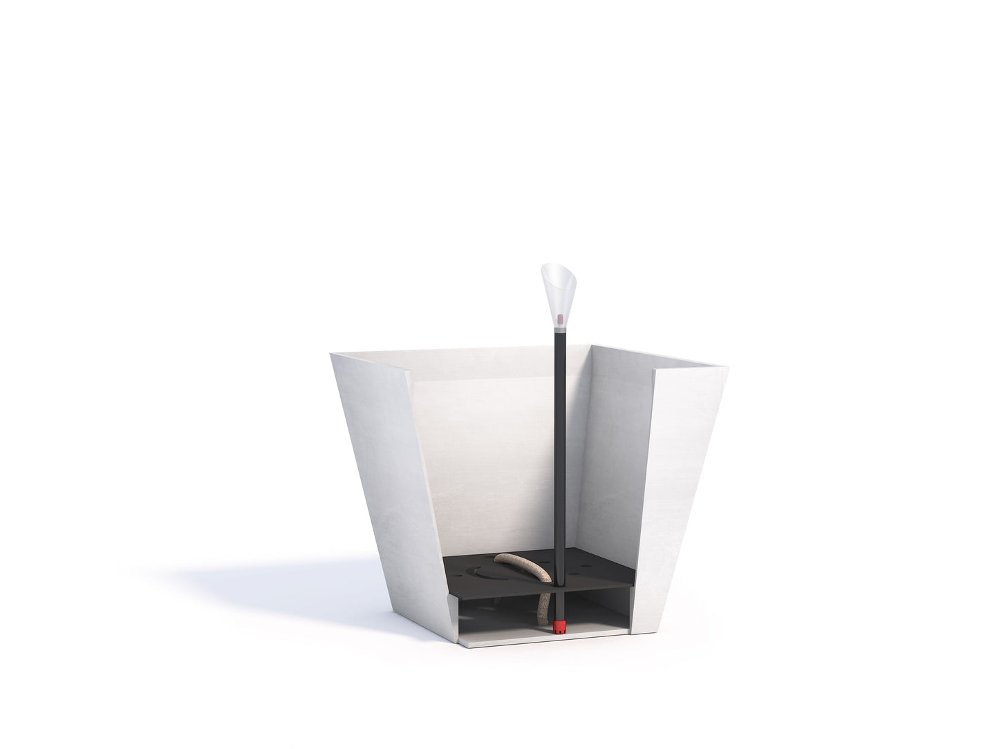 Kukkaruukku - Ecopots - Kastelujärjestelmä Rotterdam 40cm ruukkuun - Ecopotskauppa - Uuden aikakauden kukkaruukku