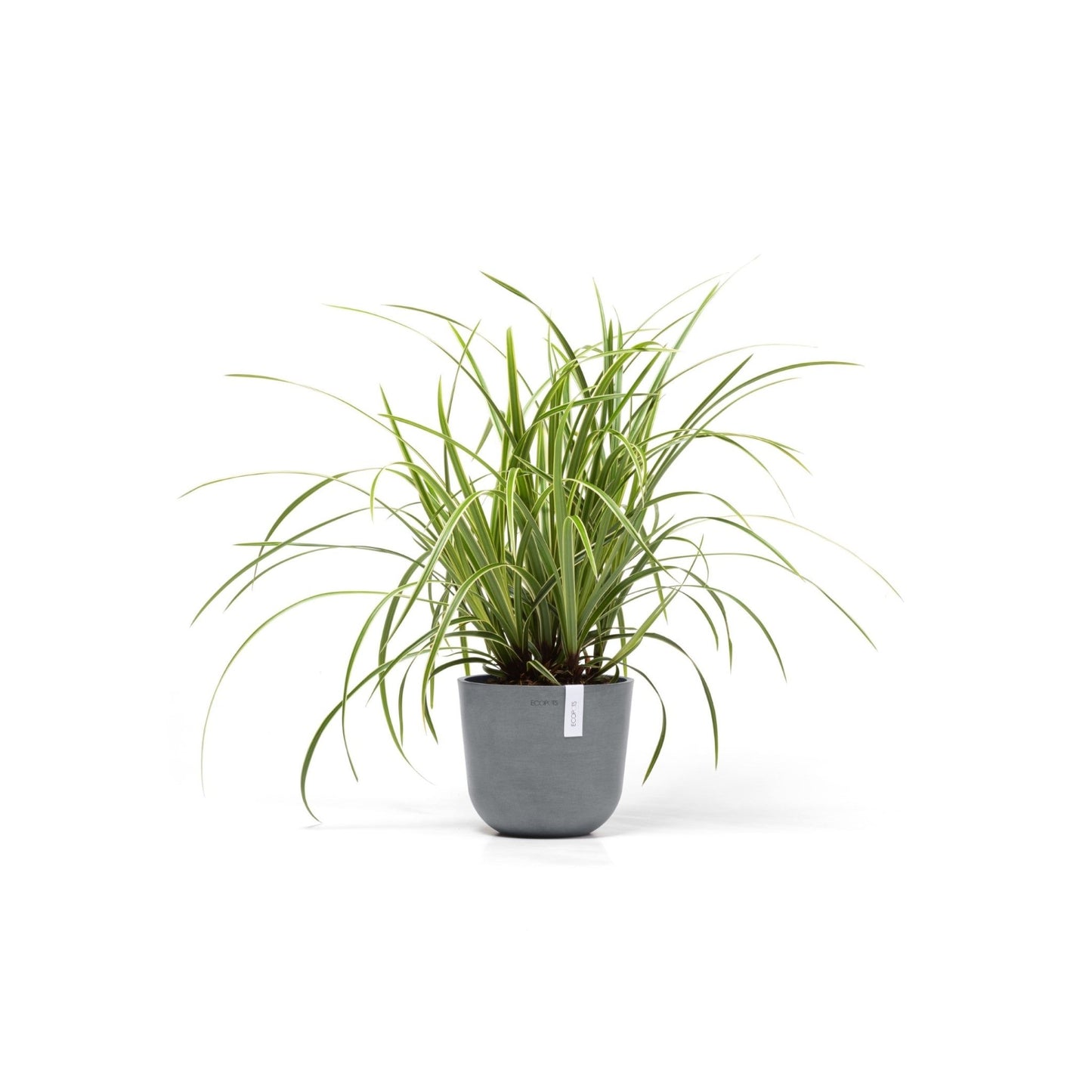 Kukkaruukku - Ecopots - Kukkaruukku Oslo 19cm siniharmaa - Ecopots - Uuden aikakauden kukkaruukku kierrätysmateriaalista