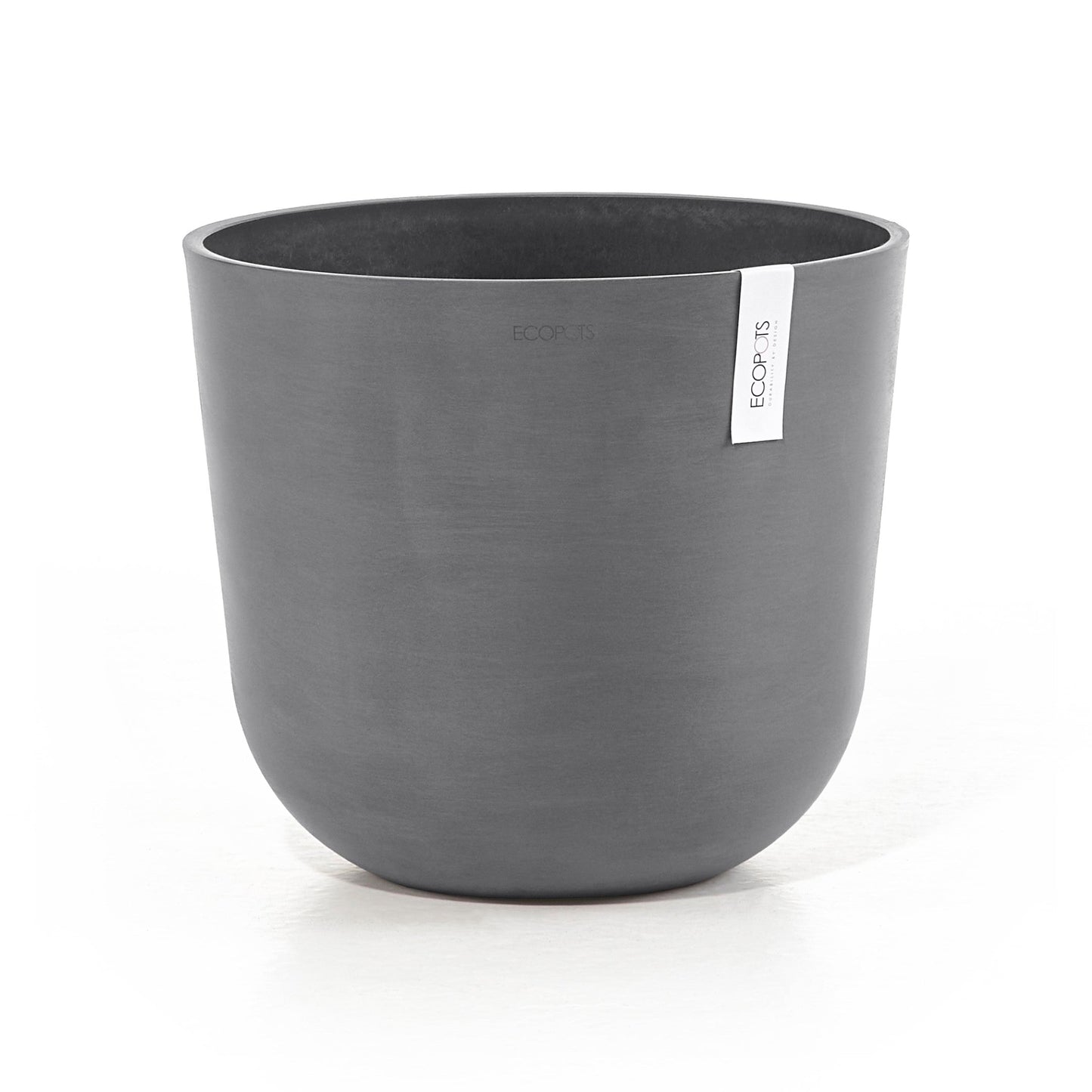 Kukkaruukku - Ecopots - Oslo 35cm harmaa - Ecopotskauppa - Uuden aikakauden kukkaruukku