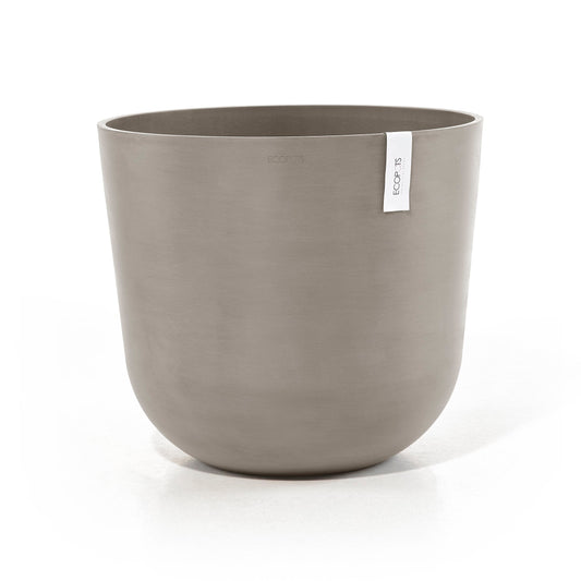 Kukkaruukku - Ecopots - Oslo 55cm taupe - Ecopotskauppa - Uuden aikakauden kukkaruukku