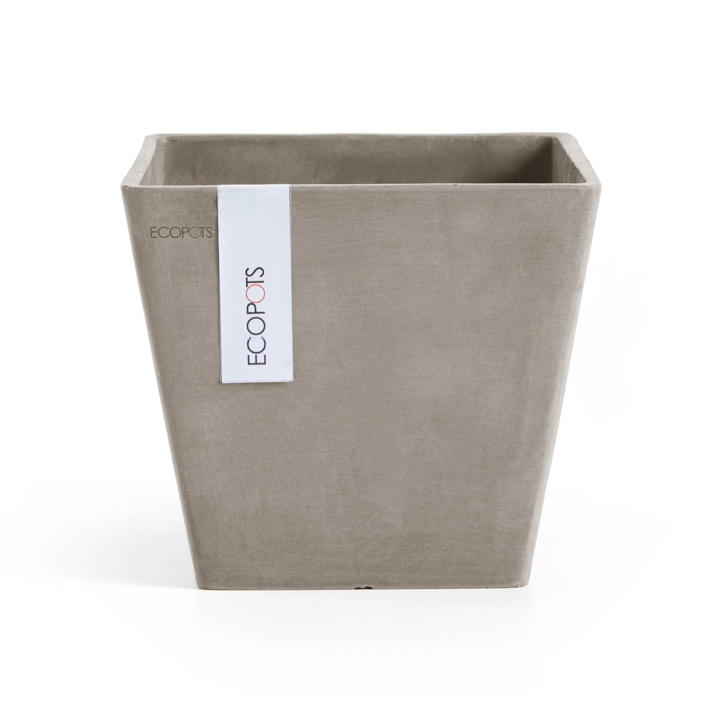 Kukkaruukku - Ecopots - Rotterdam 20cm taupe - Ecopotskauppa - Uuden aikakauden kukkaruukku