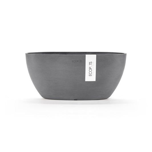 Kukkaruukku - Ecopots - Sofia 30cm harmaa - Ecopotskauppa - Uuden aikakauden kukkaruukku