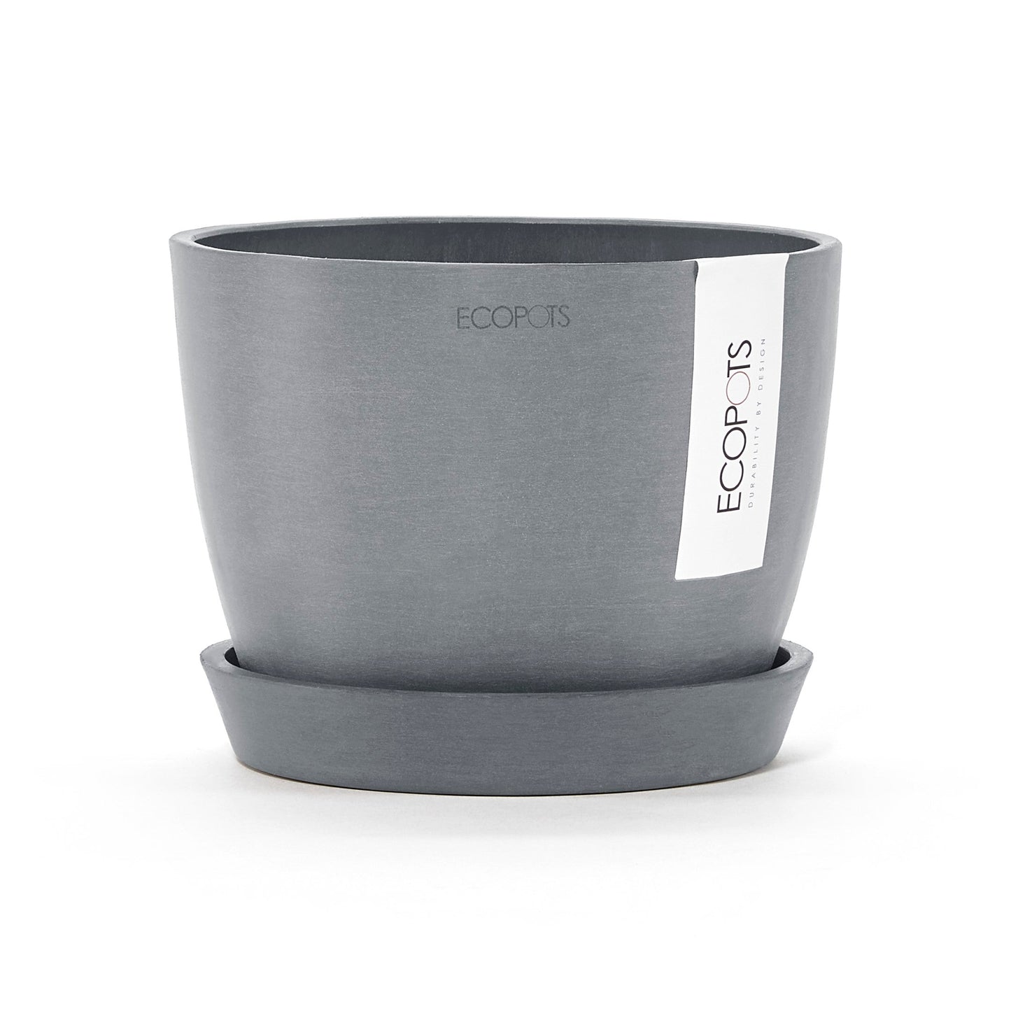 Kukkaruukku - Ecopots - Tukholma 16cm siniharmaa - Ecopotskauppa - Uuden aikakauden kukkaruukku