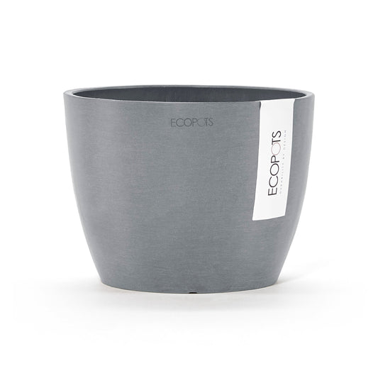 Kukkaruukku - Ecopots - Tukholma 16cm siniharmaa - Ecopotskauppa - Uuden aikakauden kukkaruukku