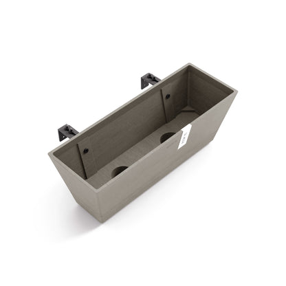 Seinapott Bruge riputatav 50cm taupe