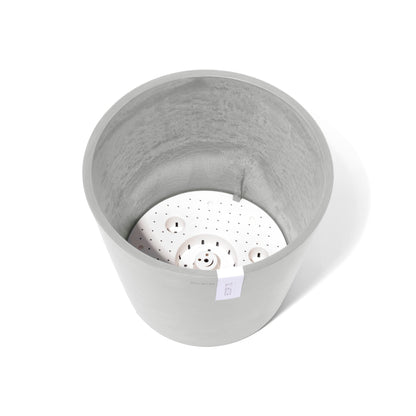 Lillepott Amsterdam 30cm valgehall isekastmissüsteemiga