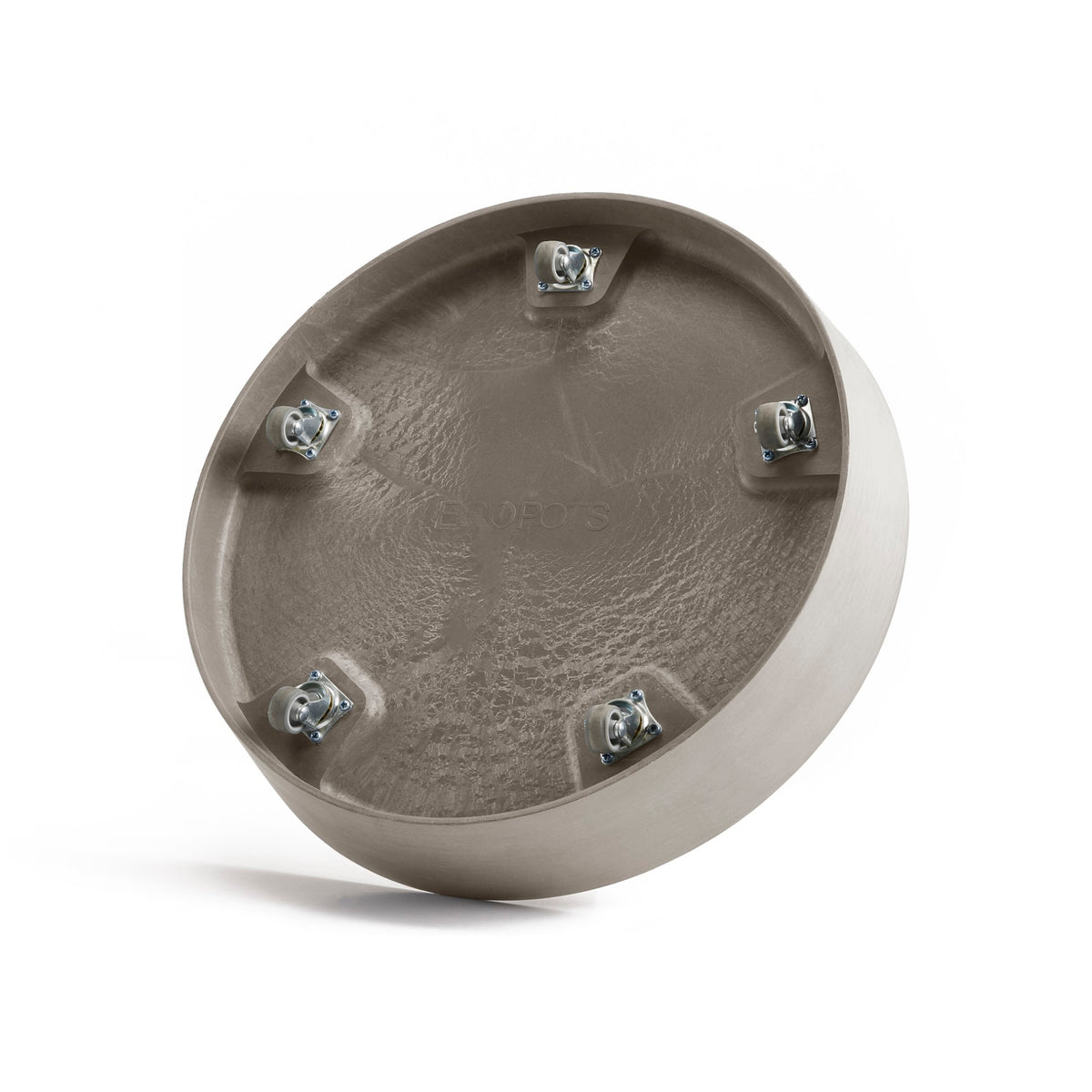Aluslautanen Amsterdam pyörillä 60cm taupe – pohja