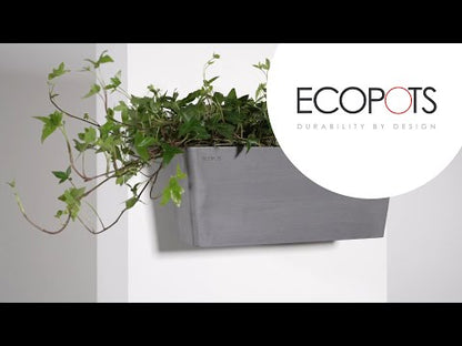 Lillepott Manhatta seinal 35cm tumehall