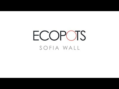 Lillepott sofia seinal 43cm tumehall