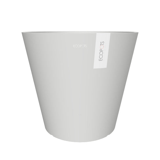 Kukkaruukku Amsterdam 40cm valkoharmaa – 3D-malli