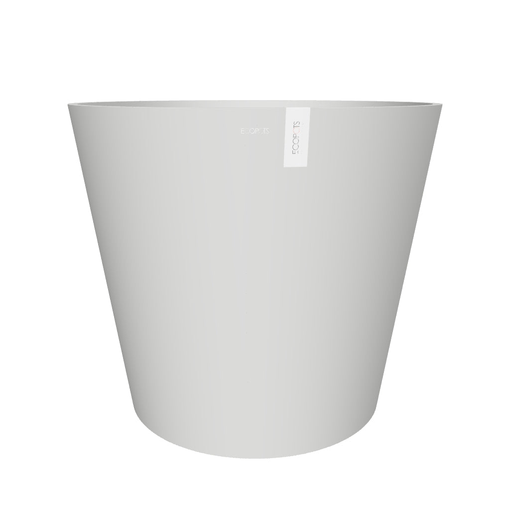 Kukkaruukku Amsterdam pyörillä 80cm valkoharmaa – 3D-malli