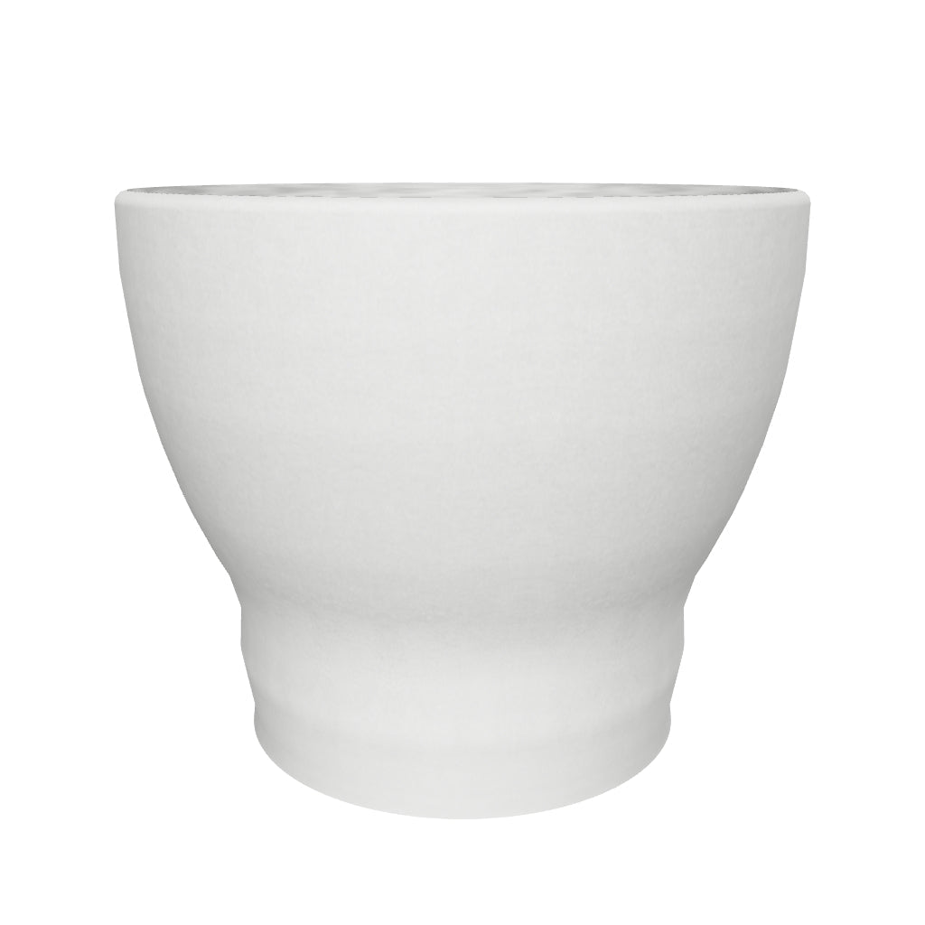 Kukkaruukku Antwerpen 30cm valkoharmaa – 3D-malli