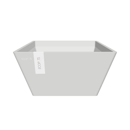 Kukkaruukku Berliini 30cm valkoharmaa – 3D-malli