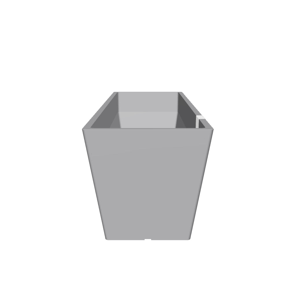 Kukkaruukku Bruge 45cm harmaa – 3D-malli