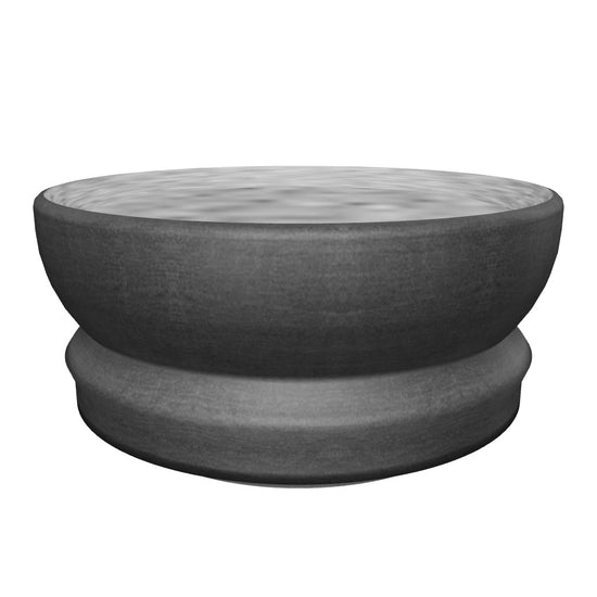 Kukkaruukku Brysseli 30cm tummanharmaa – 3D-malli