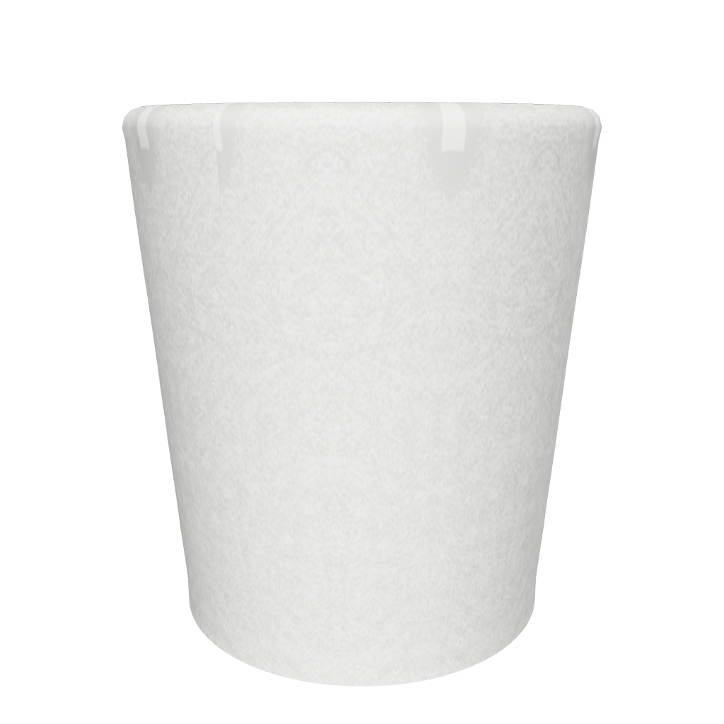 Kukkaruukku Morinda 14cm valkoharmaa – 3D-malli