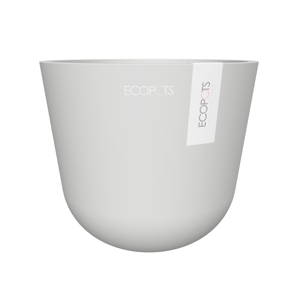 Kukkaruukku Oslo 16cm valkoharmaa – 3D-malli