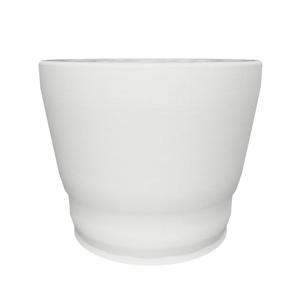 Kukkaruukku Oslo 35cm valkoharmaa – 3D-malli