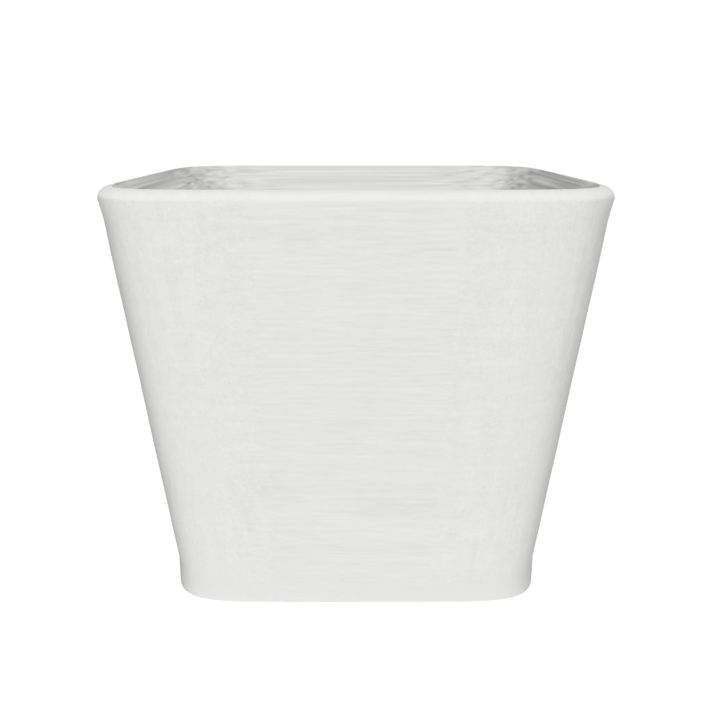 Kukkaruukku Rotterdam 30cm valkoharmaa – 3D-malli