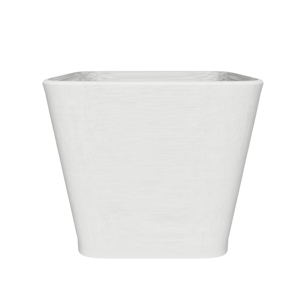 Kukkaruukku Rotterdam 40cm valkoharmaa – 3D-malli