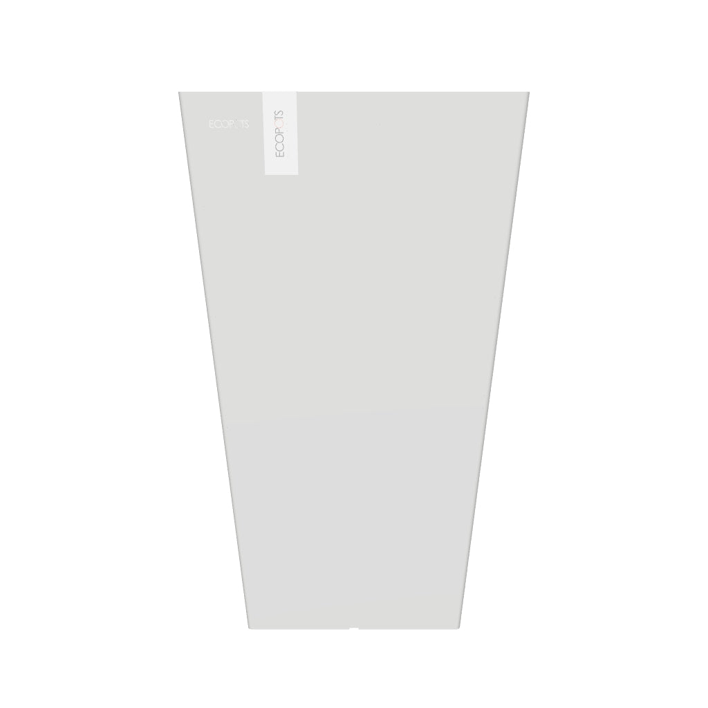 Kukkaruukku Rotterdam keskikorkea 56cm valkoharmaa – 3D-malli