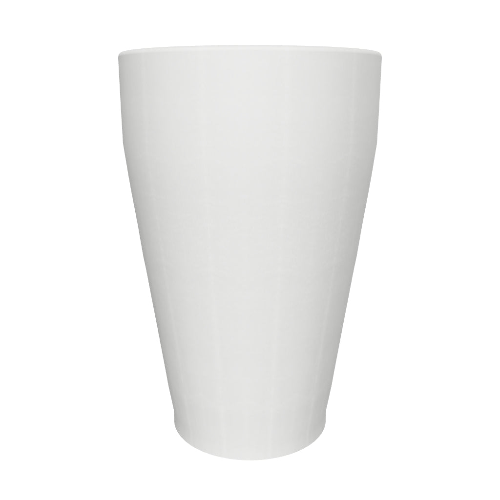 Kukkaruukku Sankara keskikorkea 55cm valkoharmaa – 3D-malli