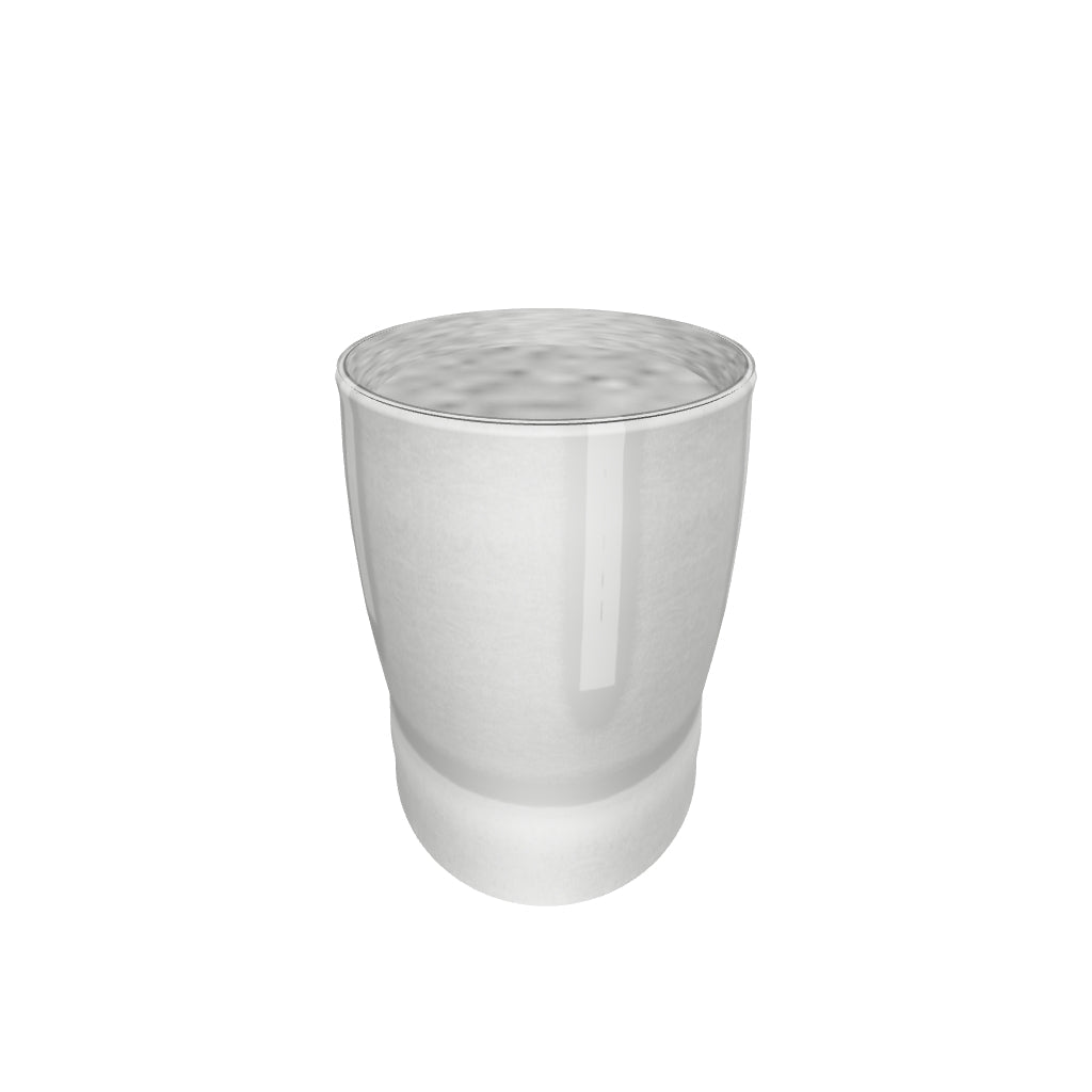 Kukkaruukku Sofia 30cm valkoharmaa – 3D-malli