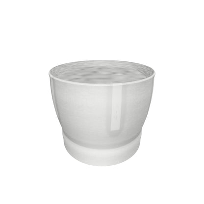Kukkaruukku Sofia 43cm valkoharmaa – 3D-malli