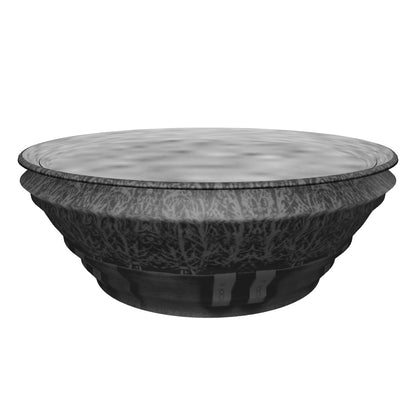 Kukkaruukku Vienna 50cm tummanharmaa – 3D-malli