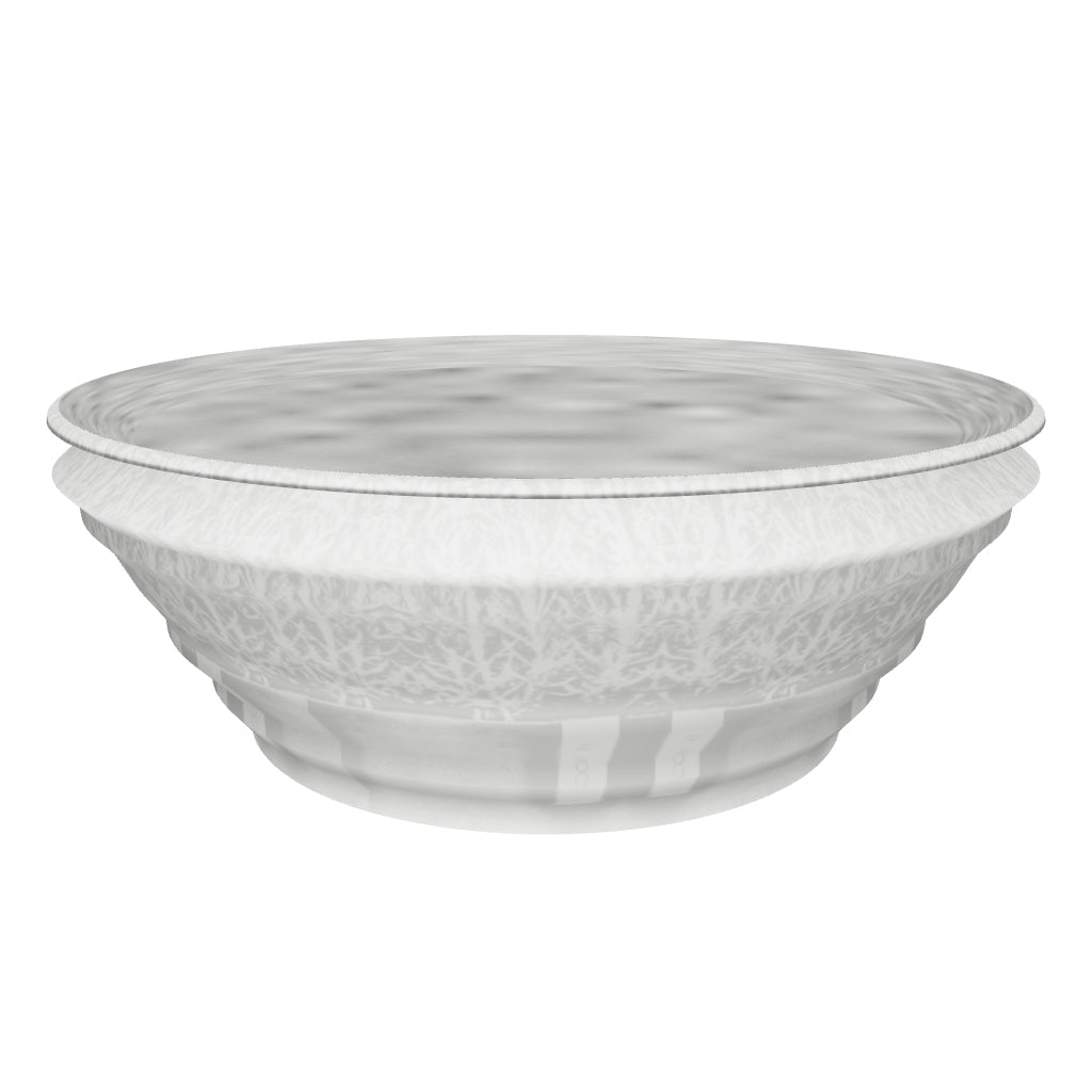 Kukkaruukku Vienna 50cm valkoharmaa – 3D-malli