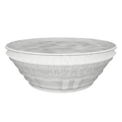 Kukkaruukku Vienna 50cm valkoharmaa – 3D-malli