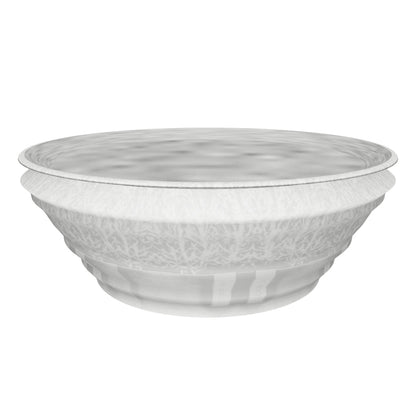 Kukkaruukku Vienna 70cm valkoharmaa – 3D-malli