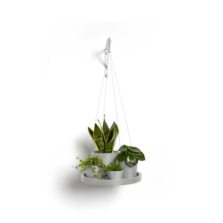 Alustass riputatav 36cm valgehall