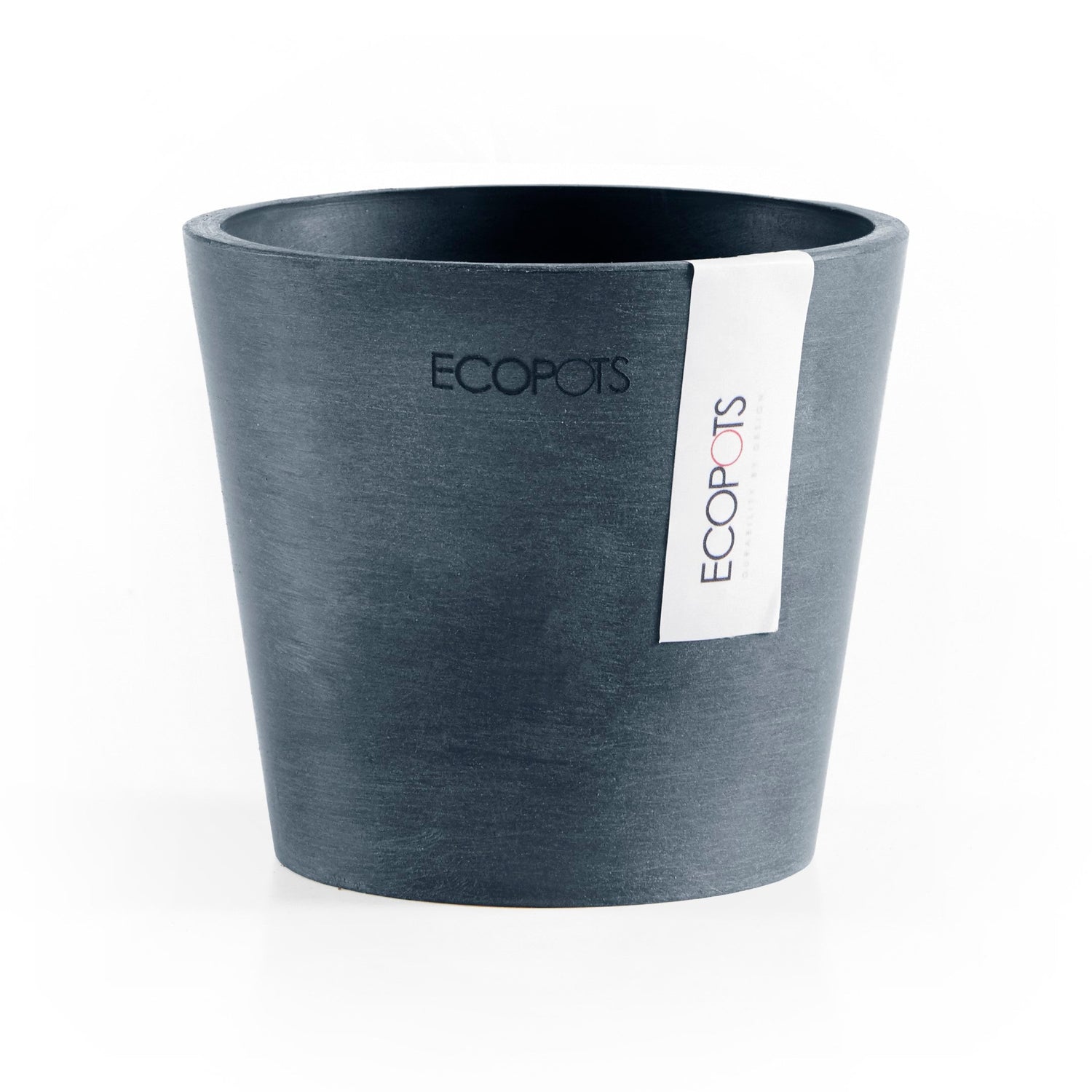 Kukkaruukku - Ecopots - Amsterdam 10,5cm tummansininen - Ecopotskauppa - Uuden aikakauden kukkaruukku
