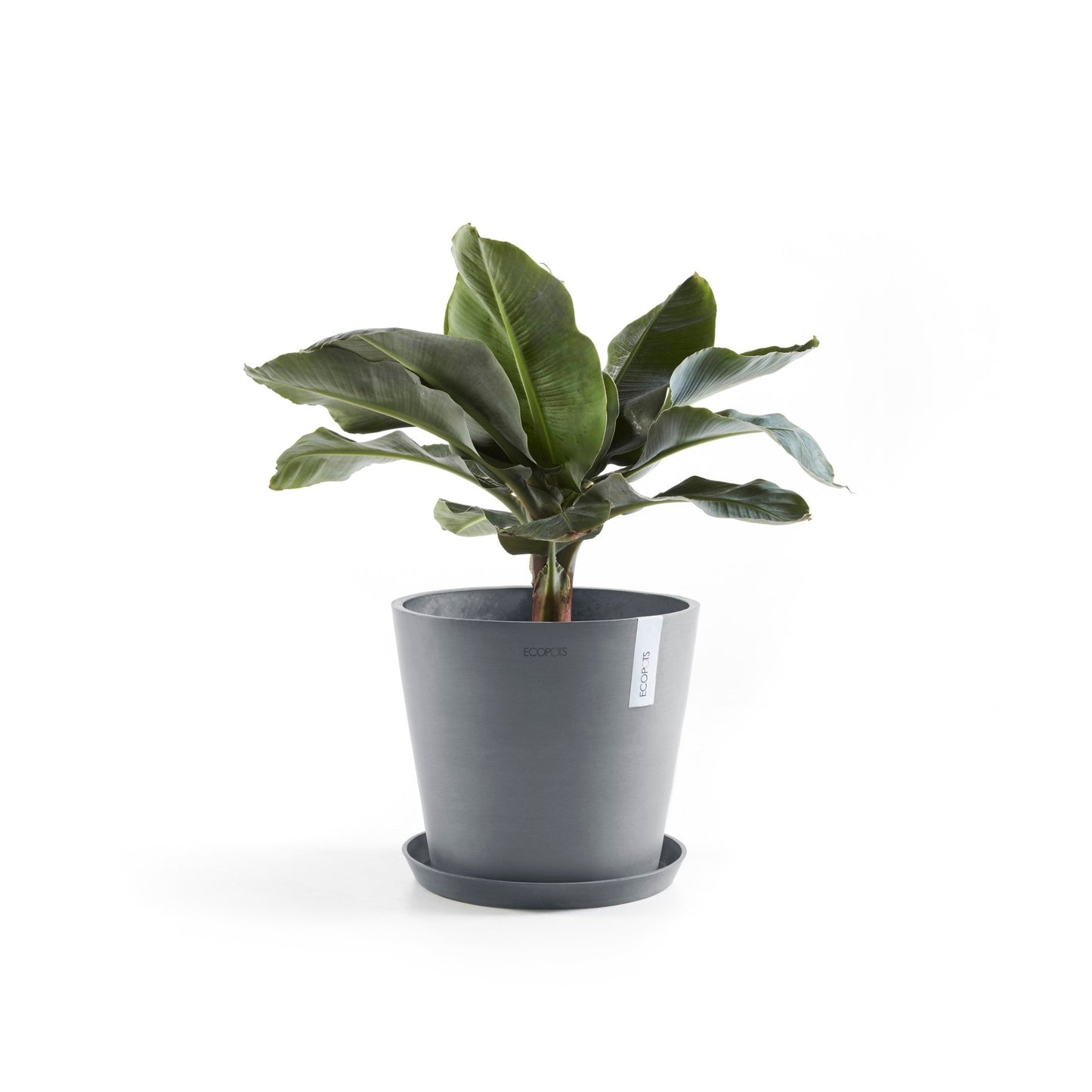 Kukkaruukku - Ecopots - Amsterdam 40cm siniharmaa - Ecopotskauppa - Uuden aikakauden kukkaruukku