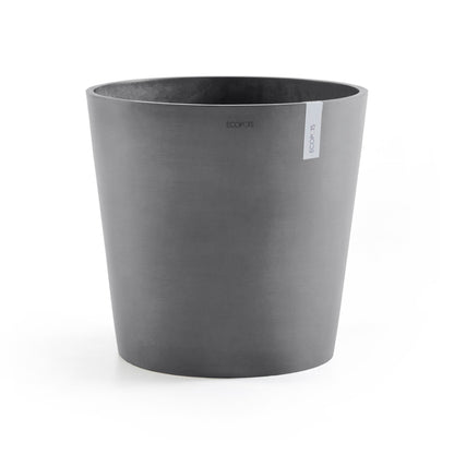 Kukkaruukku - Ecopots - Amsterdam 50cm harmaa - Ecopotskauppa - Uuden aikakauden kukkaruukku