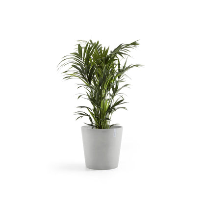 Kukkaruukku - Ecopots - Amsterdam 60cm valkoharmaa - Ecopotskauppa - Uuden aikakauden kukkaruukku