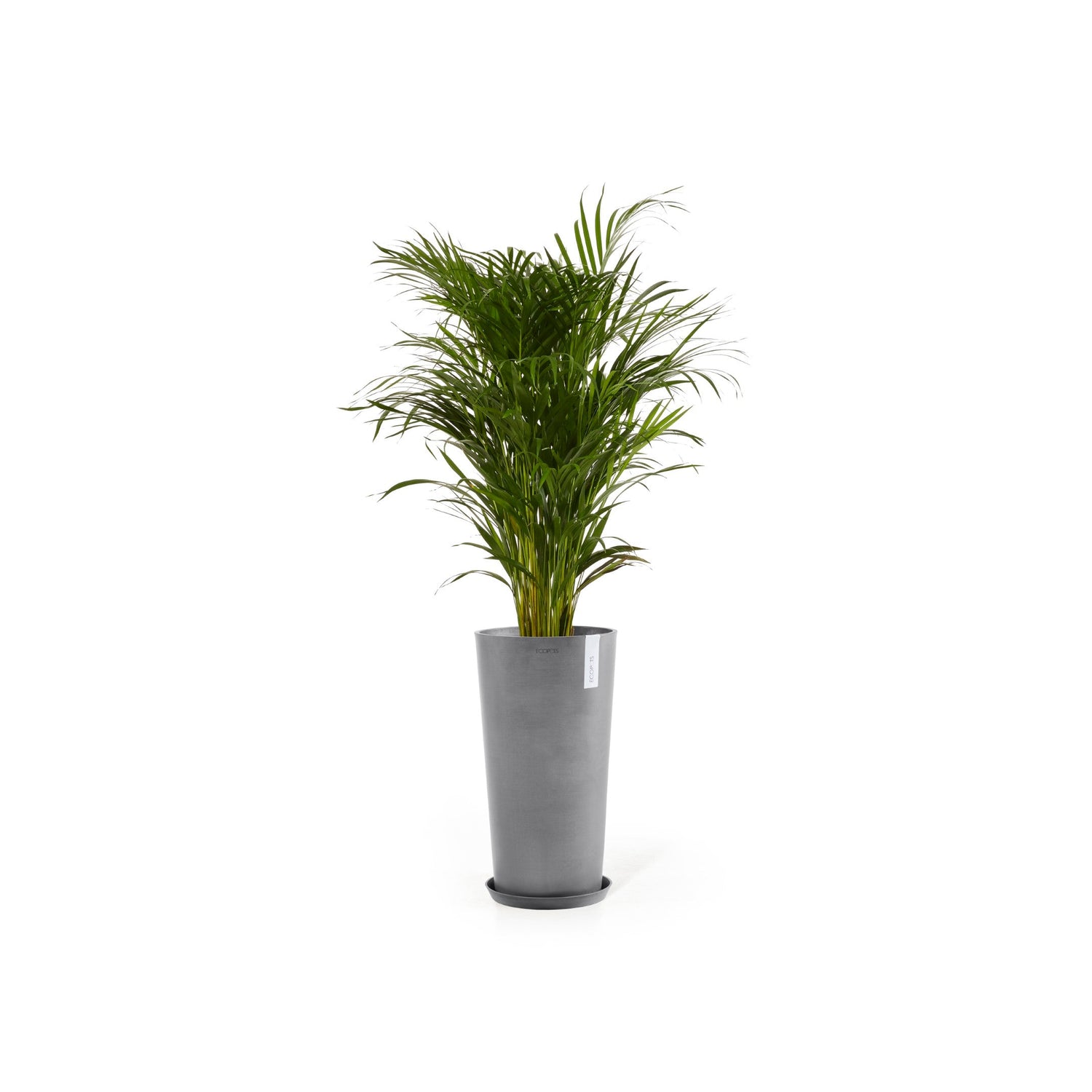 Kukkaruukku - Ecopots - Amsterdam korkea 76cm harmaa - Ecopotskauppa - Uuden aikakauden kukkaruukku