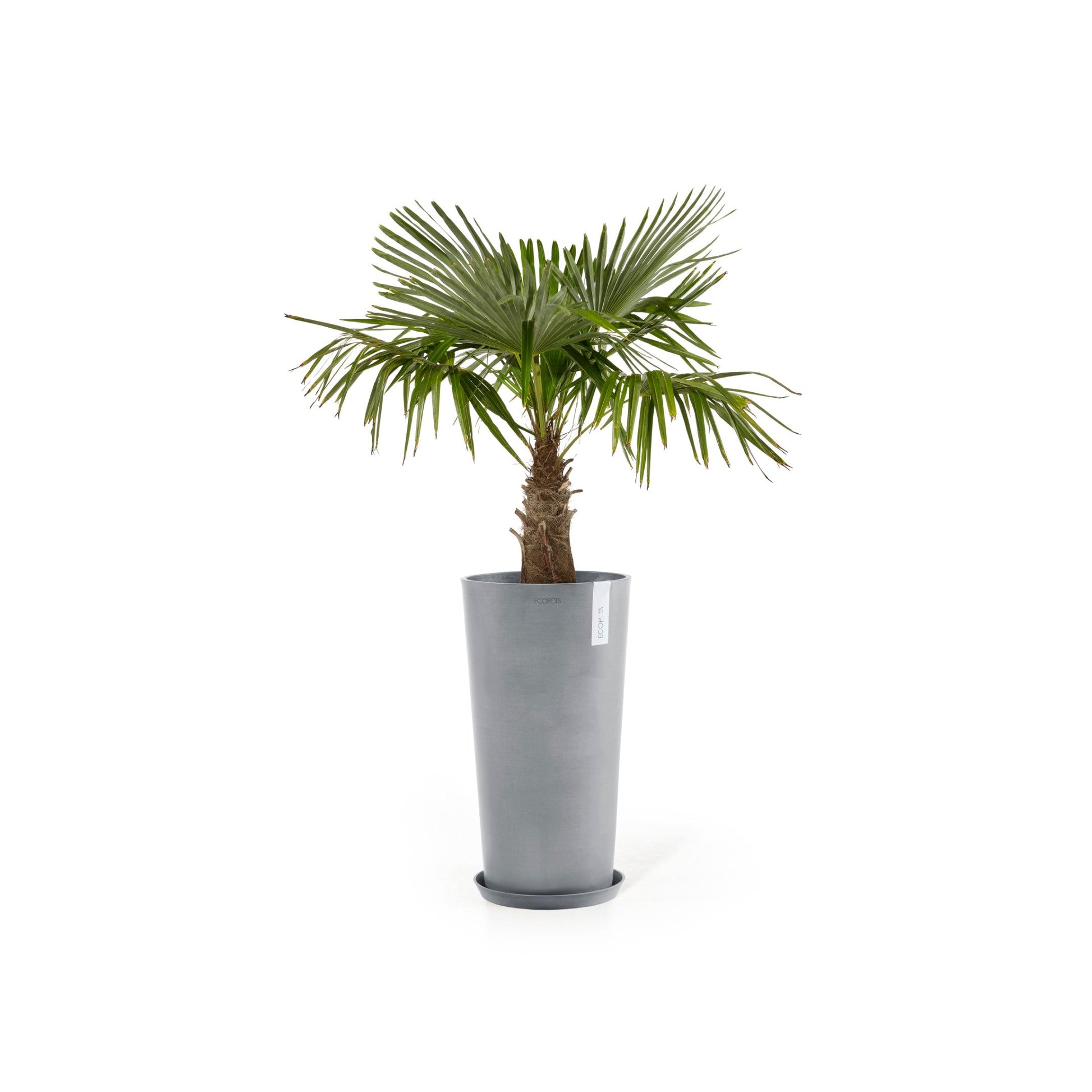 Kukkaruukku - Ecopots - Amsterdam korkea 76cm siniharmaa - Ecopotskauppa - Uuden aikakauden kukkaruukku