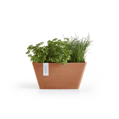 Kukkaruukku - Ecopots - Berliini 40cm terracotta - Ecopotskauppa - Uuden aikakauden kukkaruukku