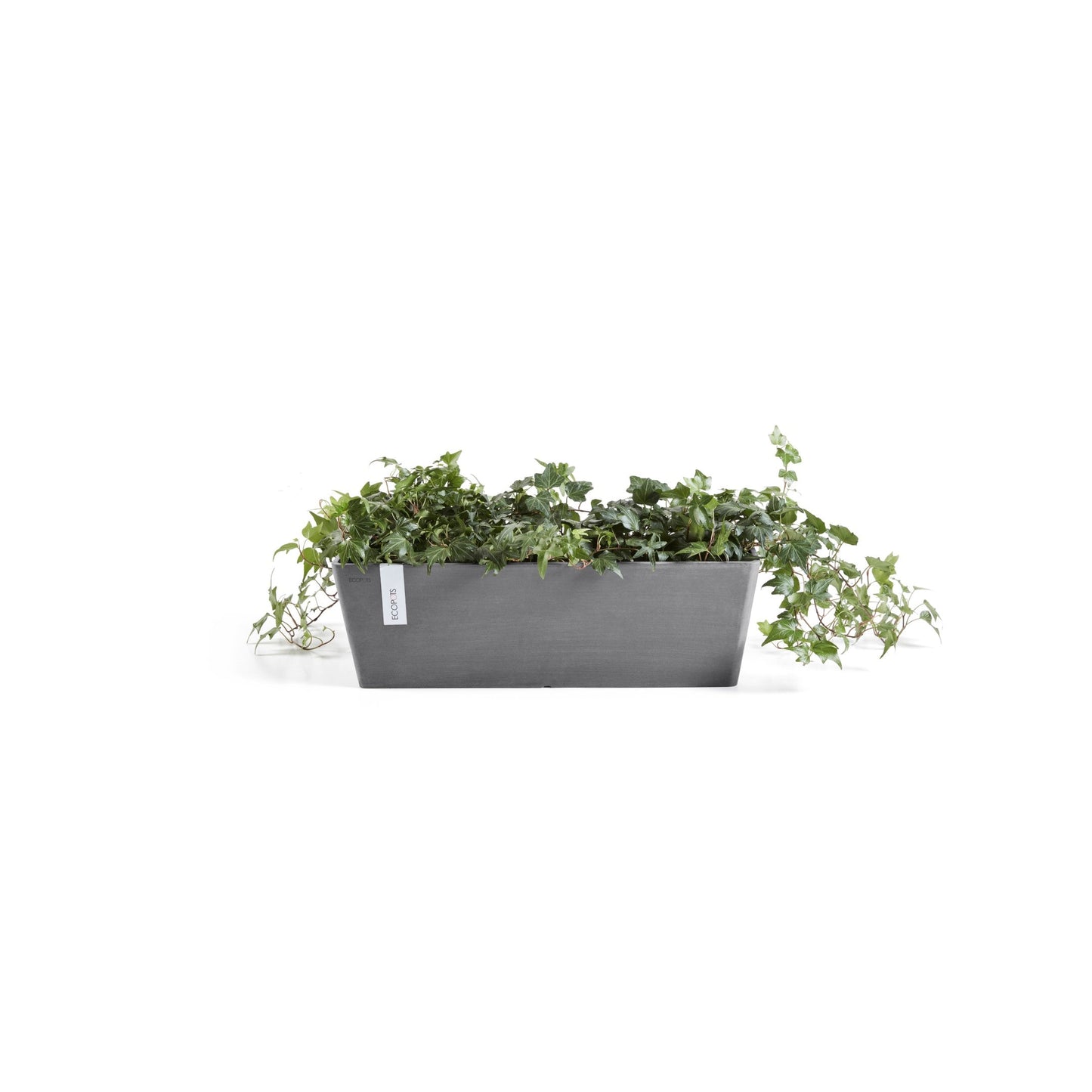 Kukkaruukku - Ecopots - Bruge 45cm harmaa - Ecopotskauppa - Uuden aikakauden kukkaruukku