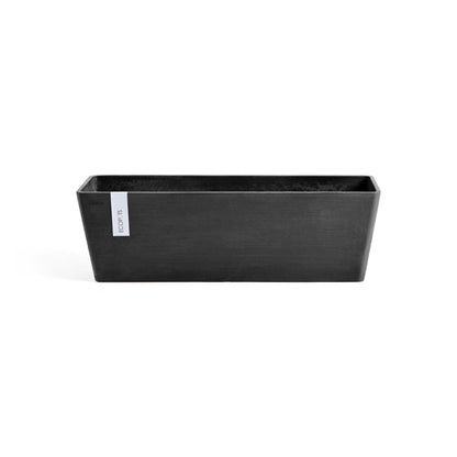 Kukkaruukku - Ecopots - Bruge 65cm tummanharmaa - Ecopotskauppa - Uuden aikakauden kukkaruukku