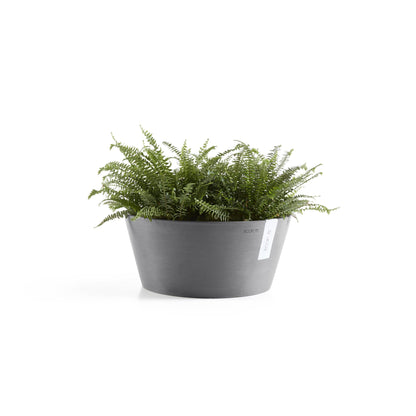Kukkaruukku - Ecopots - Frankfurt 40cm harmaa - Ecopotskauppa - Uuden aikakauden kukkaruukku