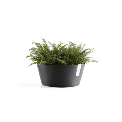 Kukkaruukku - Ecopots - Frankfurt 40cm tummanharmaa - Ecopotskauppa - Uuden aikakauden kukkaruukku