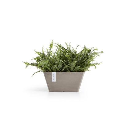 Kukkaruukku - Ecopots - Kukkaruukku Berliini 25cm taupe - Ecopots - Uuden aikakauden kukkaruukku kierrätysmateriaalista